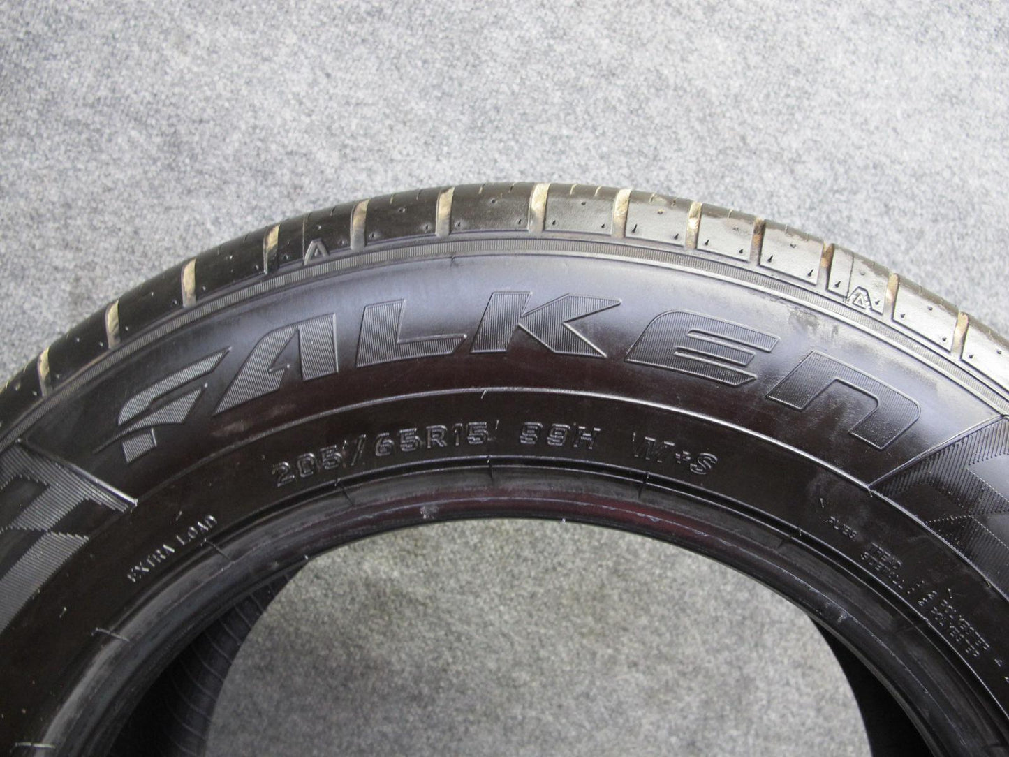 Set of 2 Falken Sincera SN201 A/S Tire 205/65 R15 99H 4021 2320 10/32 Tread