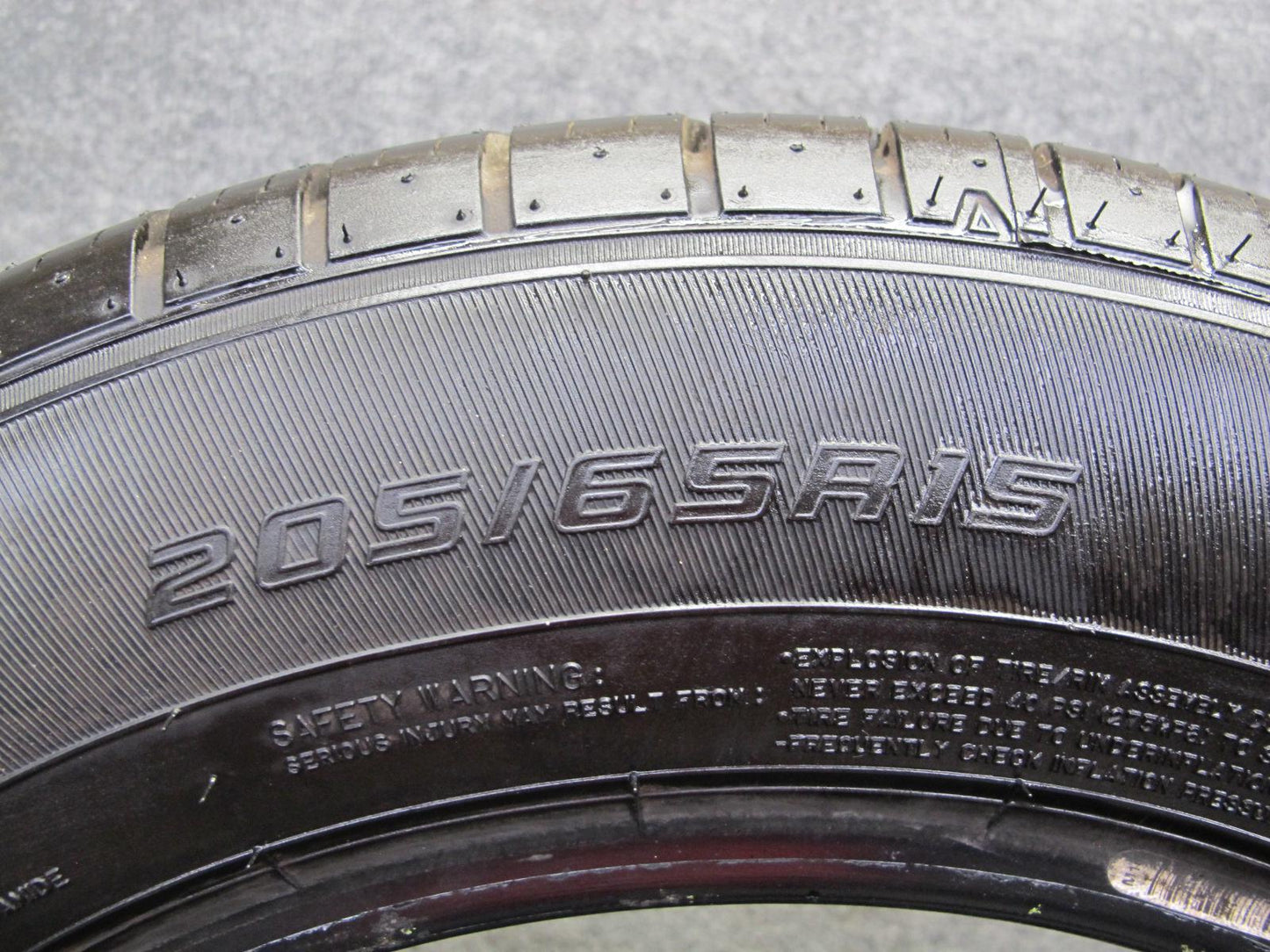 Set of 2 Falken Sincera SN201 A/S Tire 205/65 R15 99H 4021 2320 10/32 Tread