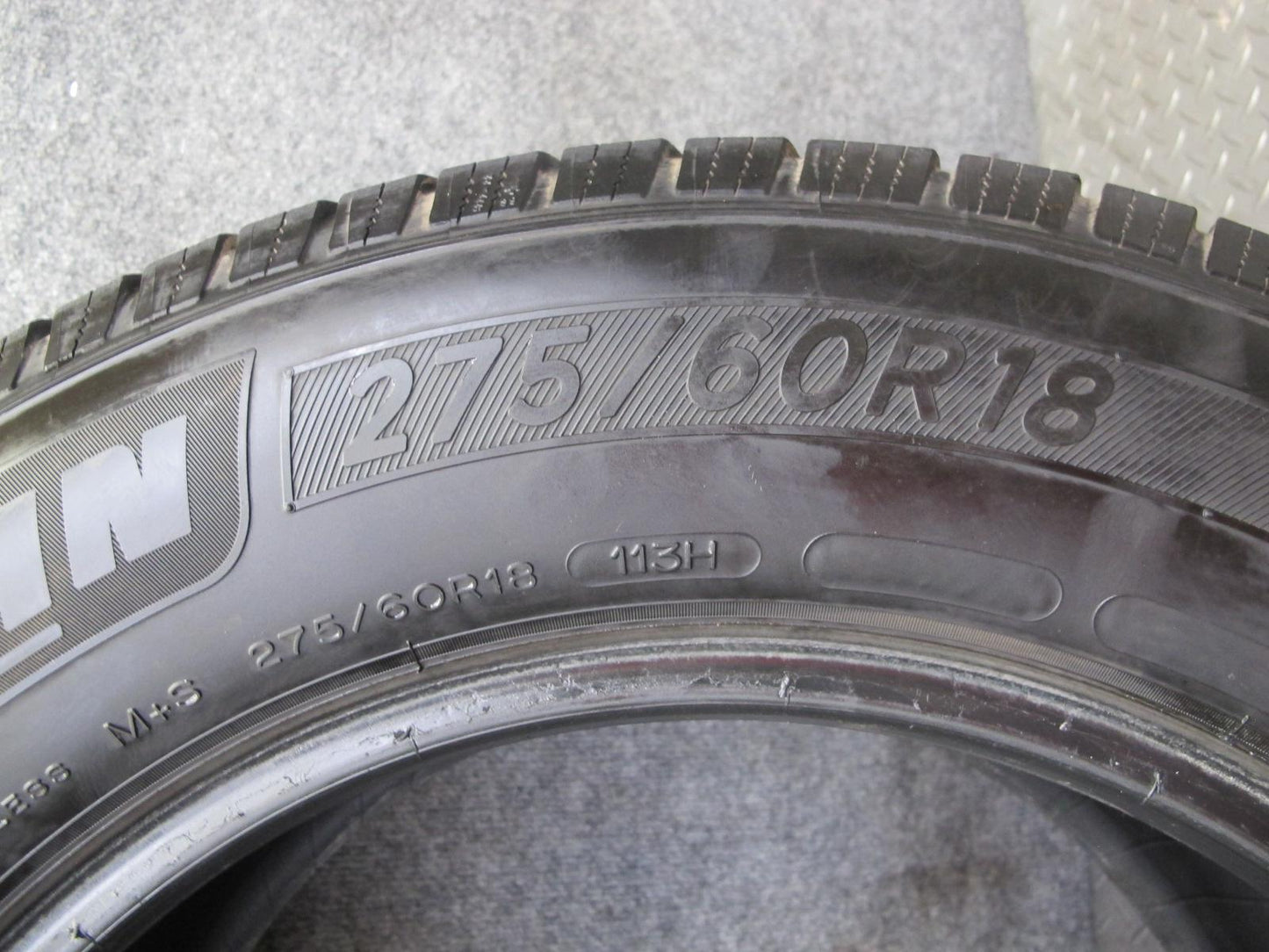 Set of 2 Michelin Defender LTX M/S A/S Tire 275/60 R18 113H 2322 8/32 9/32 Tread