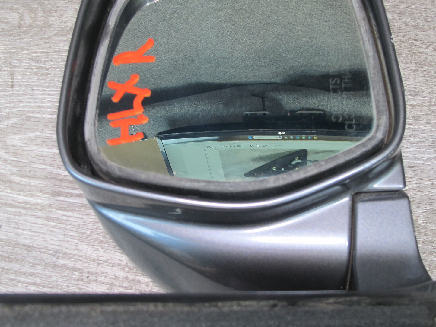 2003-2004 Lexus LX470 Front Right Door Heated Power Fold Side View Mirror