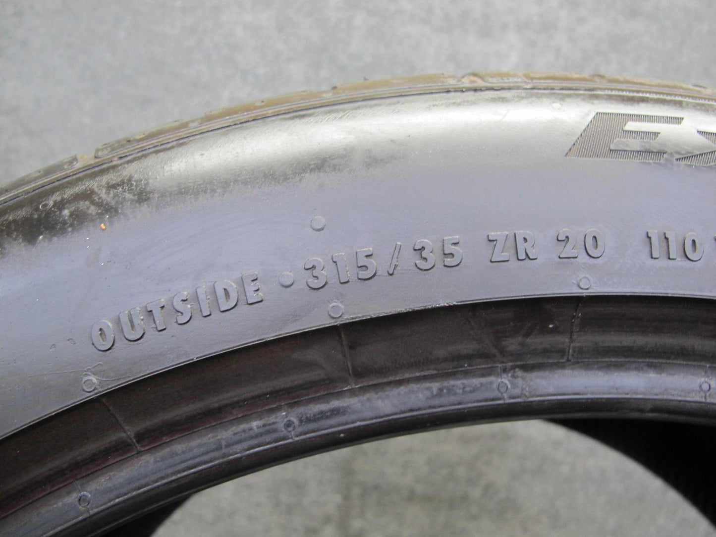 Set of 2 Continental Extremecontact DWS06 Plus AS Tire 315/35 R20 110Y 0721 6/32