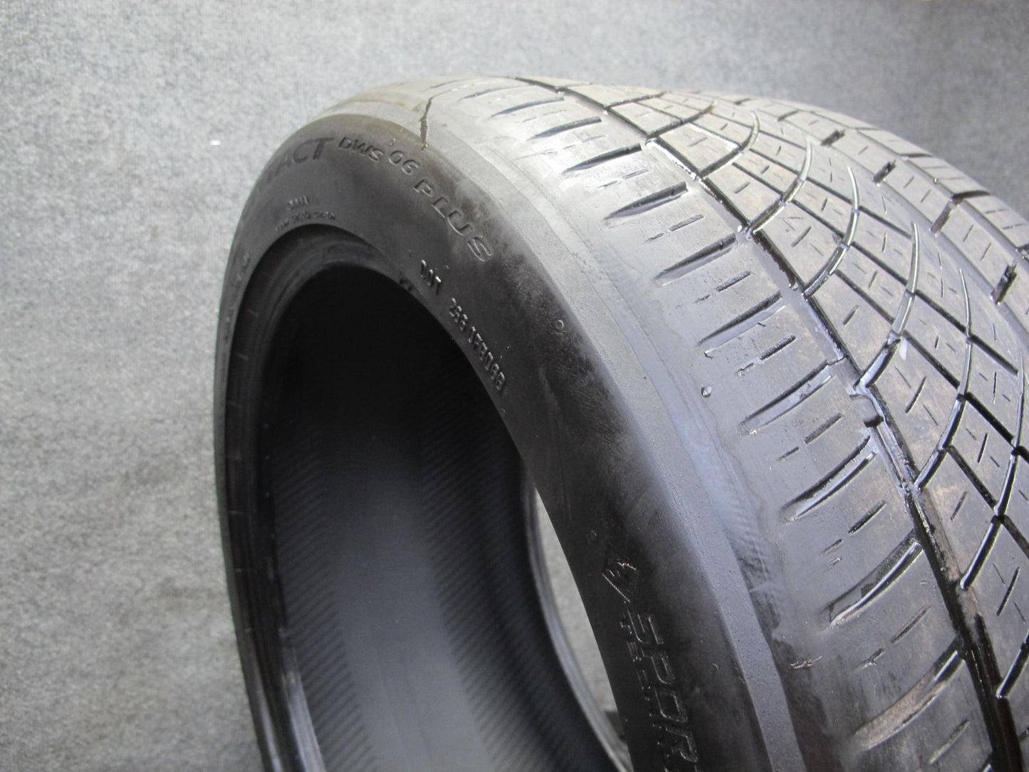 Set of 2 Continental Extremecontact DWS06 Plus AS Tire 315/35 R20 110Y 0721 6/32