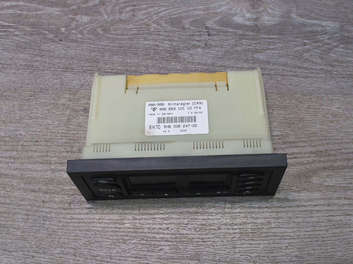 2003-2004 Porsche Boxster 986 A/C Hvac Heater Temperature Climate Control Unit