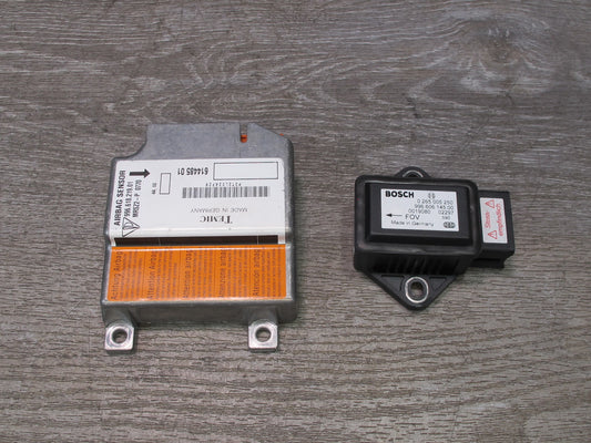 97-04 PORSCHE BOXSTER 986 SRS AIRBAG CONTROL MODULE UNIT W/ YAW RATE SENSOR OEM