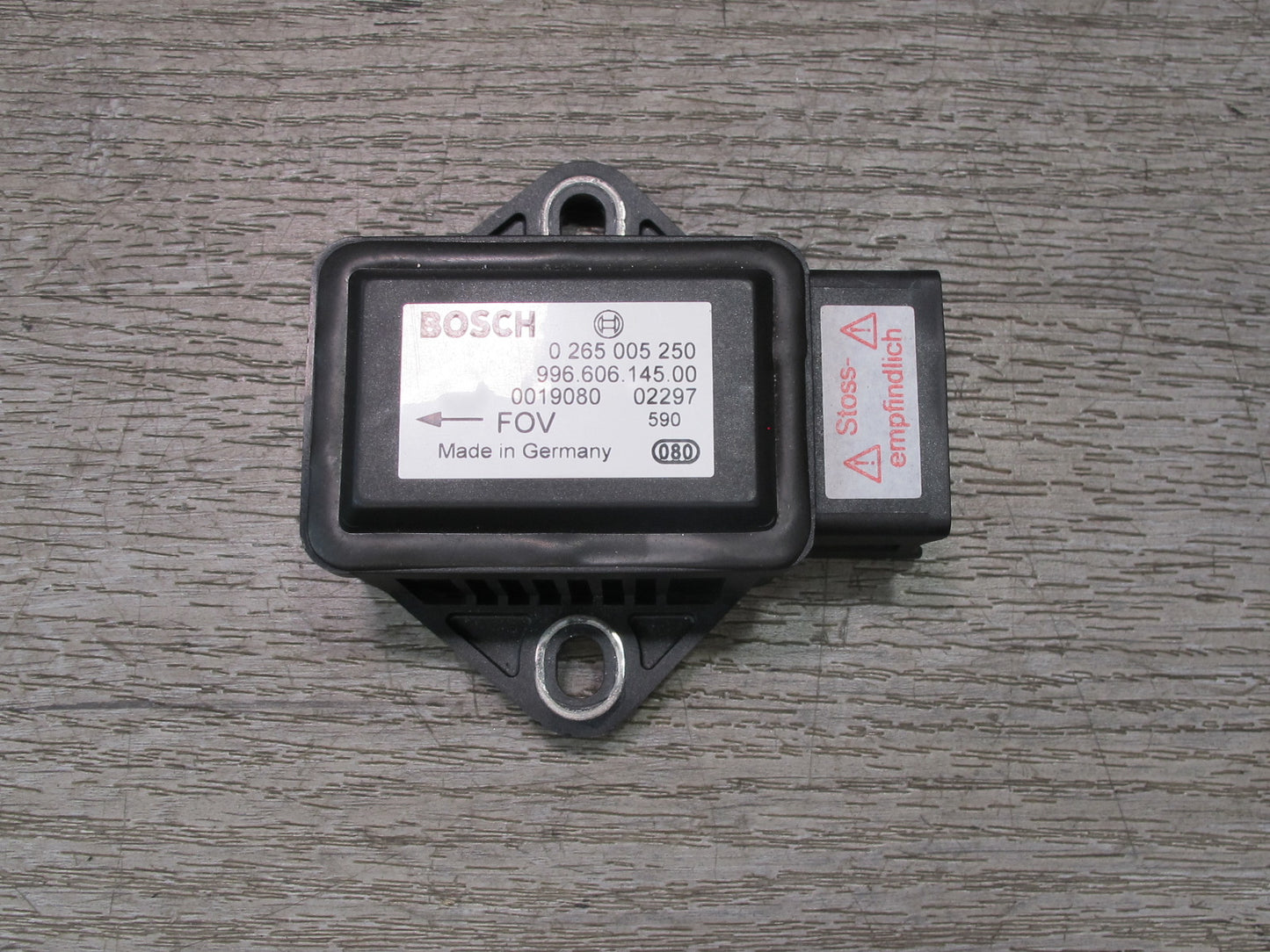 97-04 PORSCHE BOXSTER 986 SRS AIRBAG CONTROL MODULE UNIT W/ YAW RATE SENSOR OEM