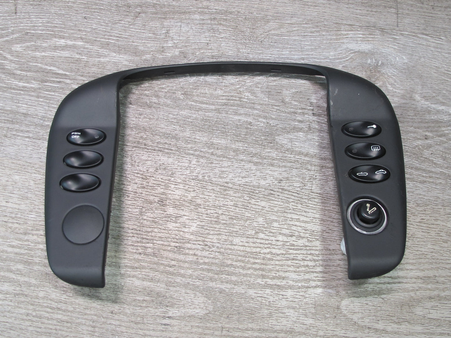 1997-2004 Porsche Boxster 986 Dash Center Radio Trim Bezel Panel W/ Switches