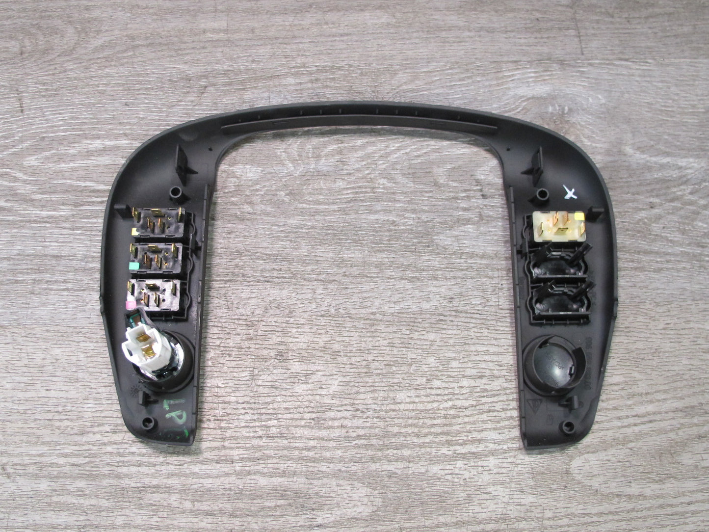 1997-2004 Porsche Boxster 986 Dash Center Radio Trim Bezel Panel W/ Switches
