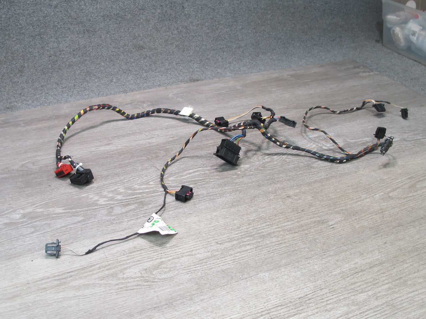 2001-2004 Porsche Boxster 986 A/C Heater Hvac Actuator Motor Wiring Harness Set