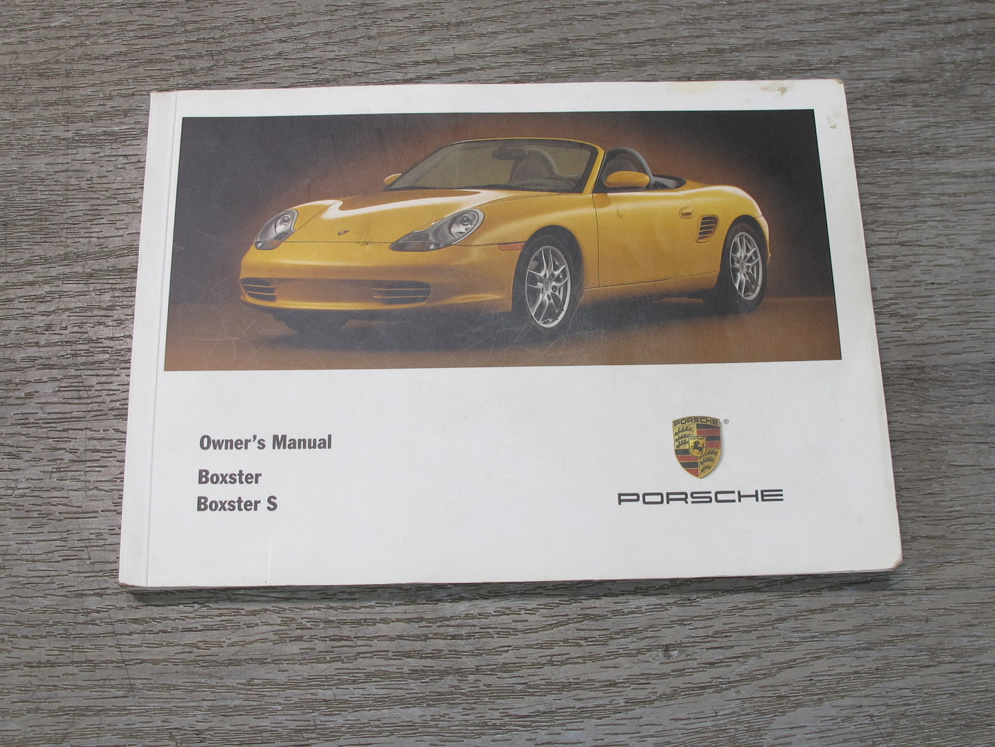 2003 Porsche Boxster 986 Owner User Operator Guide Manual Book W/ Case Set