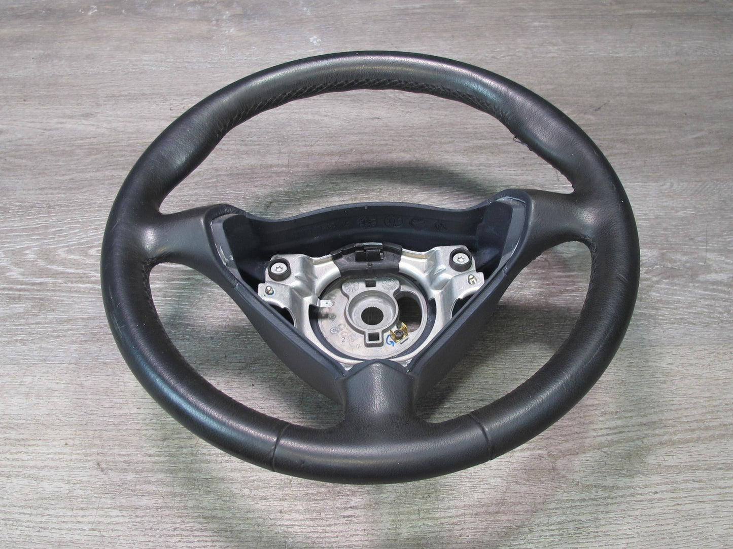 2000-2004 Porsche Boxster 986 M/T 3-SPOKE Driver Steering Leather Black