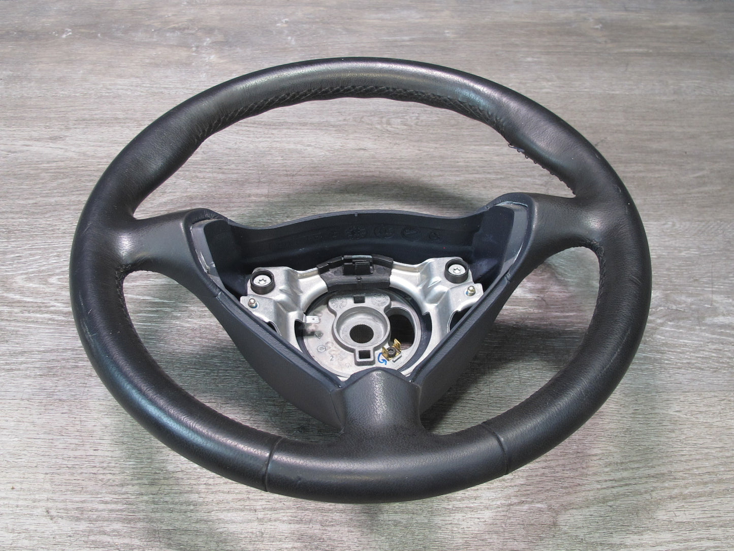 2000-2004 Porsche Boxster 986 M/T 3-SPOKE Driver Steering Leather Black