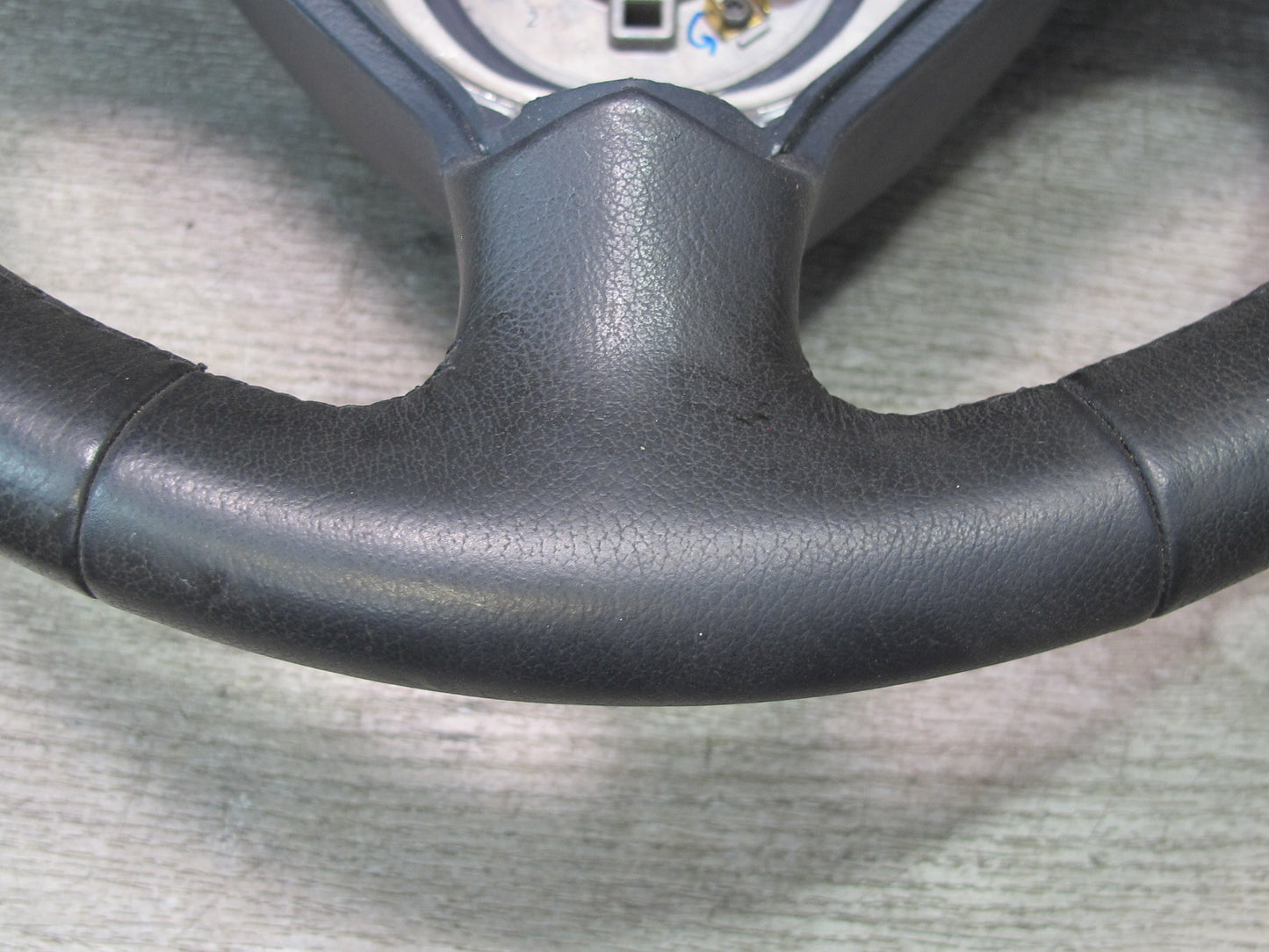2000-2004 Porsche Boxster 986 M/T 3-SPOKE Driver Steering Leather Black