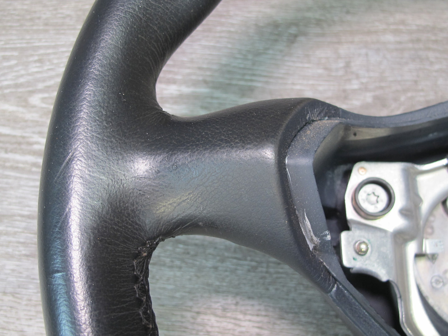 2000-2004 Porsche Boxster 986 M/T 3-SPOKE Driver Steering Leather Black