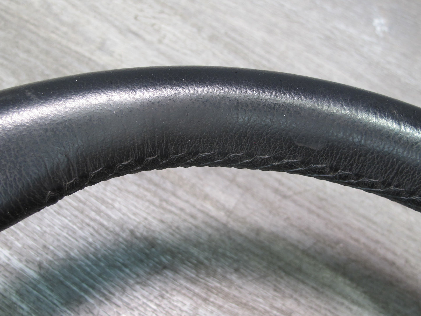 2000-2004 Porsche Boxster 986 M/T 3-SPOKE Driver Steering Leather Black