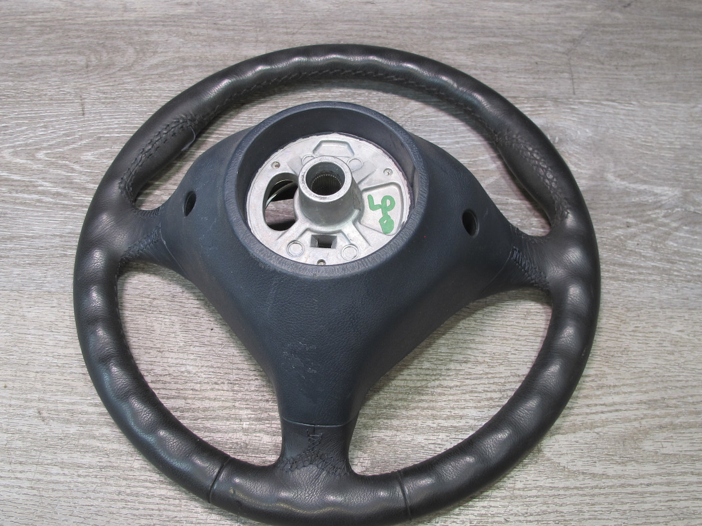 2000-2004 Porsche Boxster 986 M/T 3-SPOKE Driver Steering Leather Black