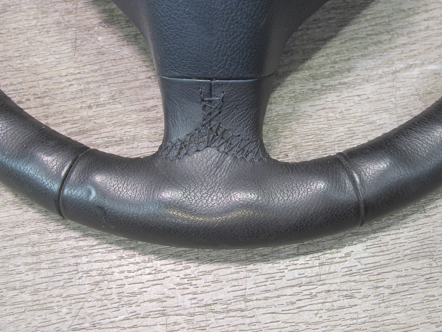 2000-2004 Porsche Boxster 986 M/T 3-SPOKE Driver Steering Leather Black