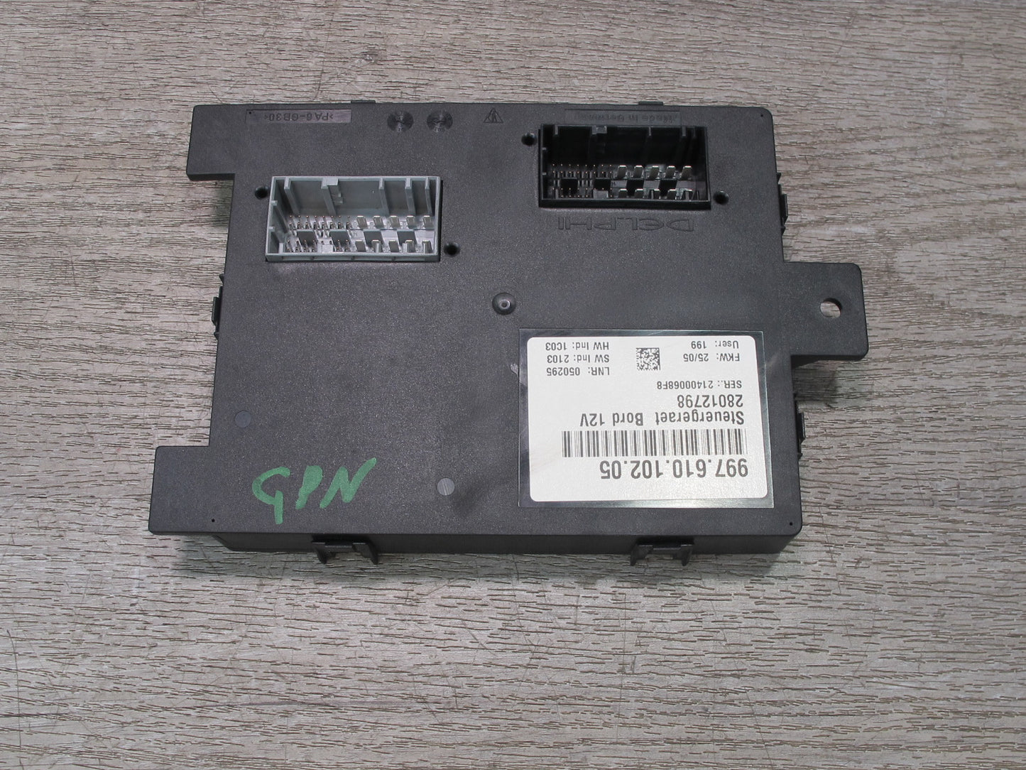 2005-2012 Porsche 911 997 Boxster Body Control Module 99761010205