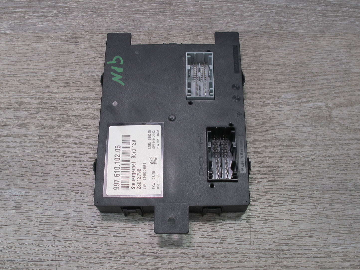 2005-2012 Porsche 911 997 Boxster Body Control Module 99761010205