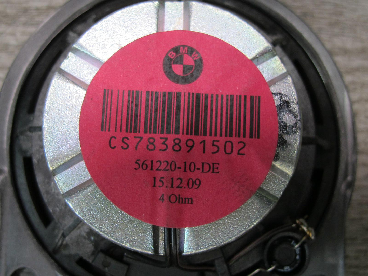 2008-2014 BMW E71 E72 X6 Dash Center Individual Audio Speaker 7838915
