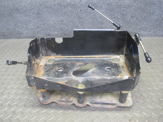 01-06 BMW E46 Convertible Battery Tray Vibration Absorber Bracket Assembly OEM