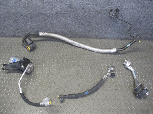 01-06 BMW E46 330Ci M54 A/C Air Condition Hose Pipe Line Dryer Set OEM