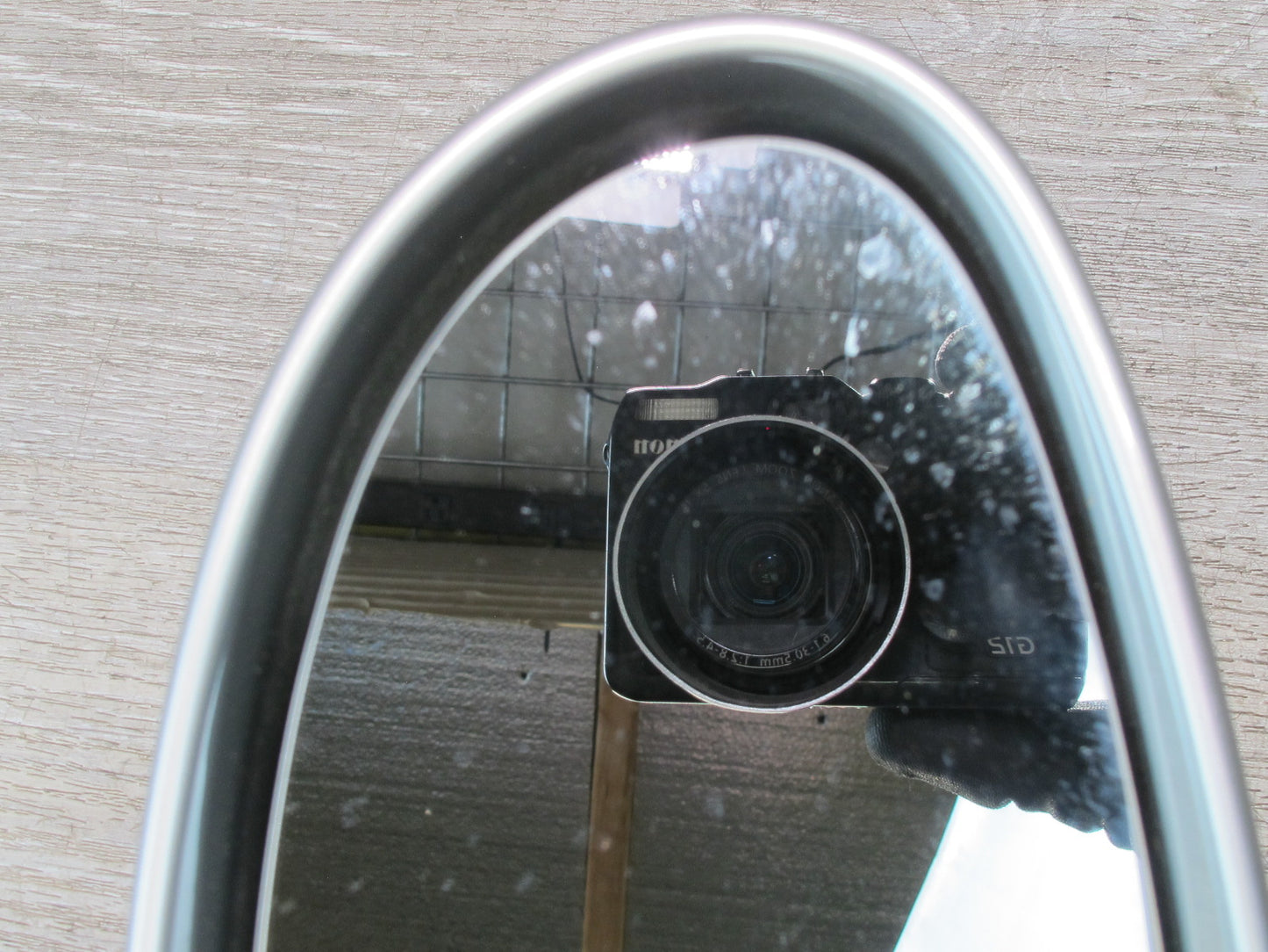 1997-2004 Porsche Boxster 986 Left Door Exterior Side View Heated Mirror Silver