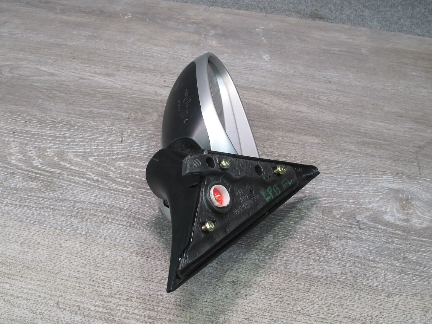 1997-2004 Porsche Boxster 986 Left Door Exterior Side View Heated Mirror Silver