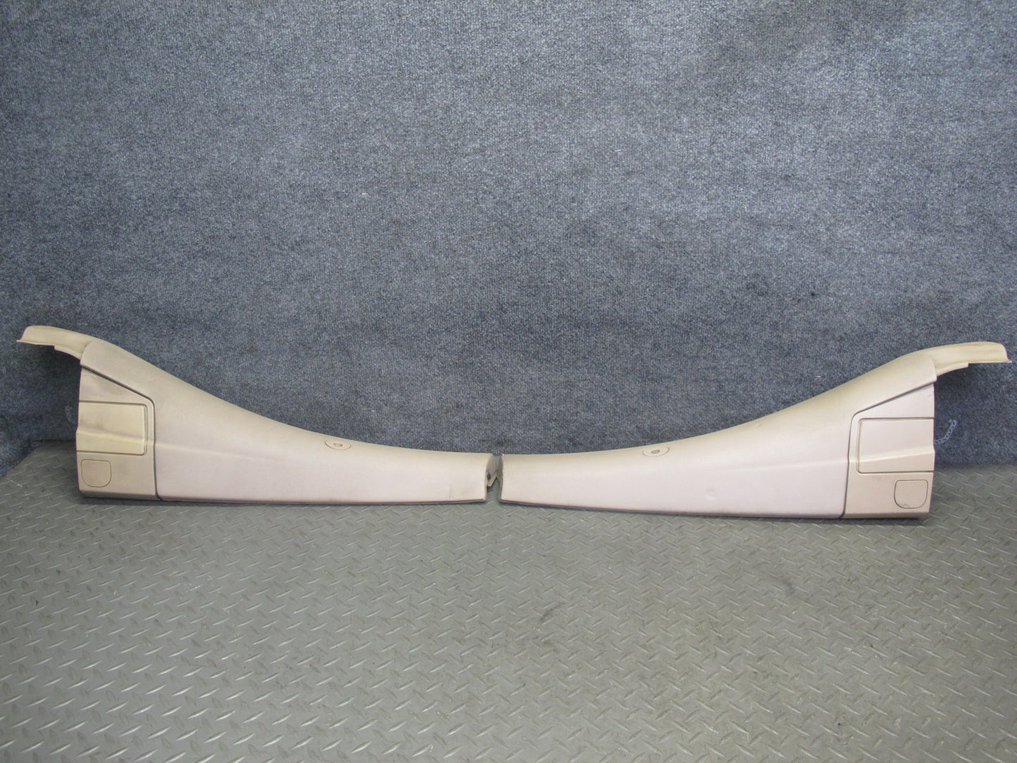 04-06 BMW E46 Convertible Rear Left & Right Lateral Trim Cover Panel Set OEM