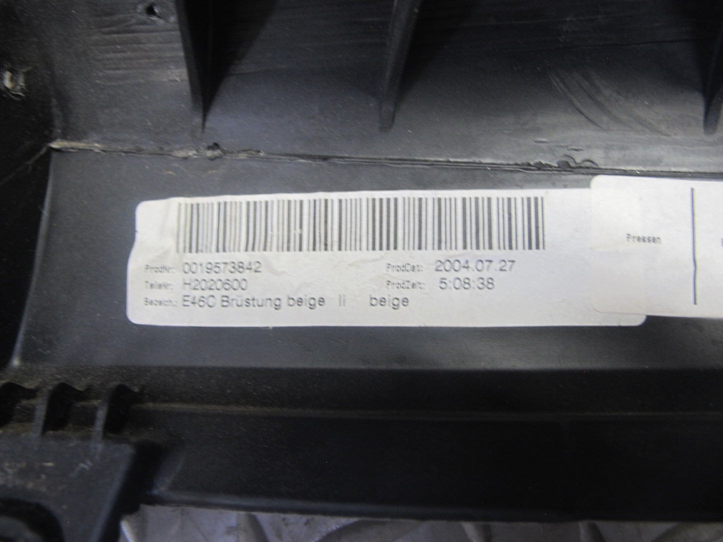 04-06 BMW E46 Convertible Rear Left & Right Lateral Trim Cover Panel Set OEM