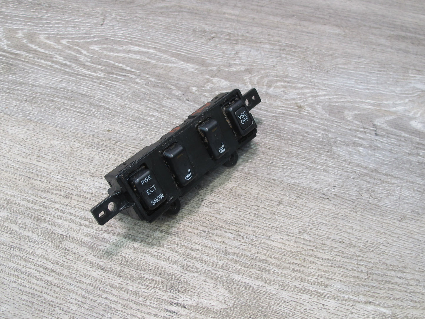 98-05 Lexus GS400 GS430 GS300 Snow ECT VSC Heated Seat Switch Panel Black OEM