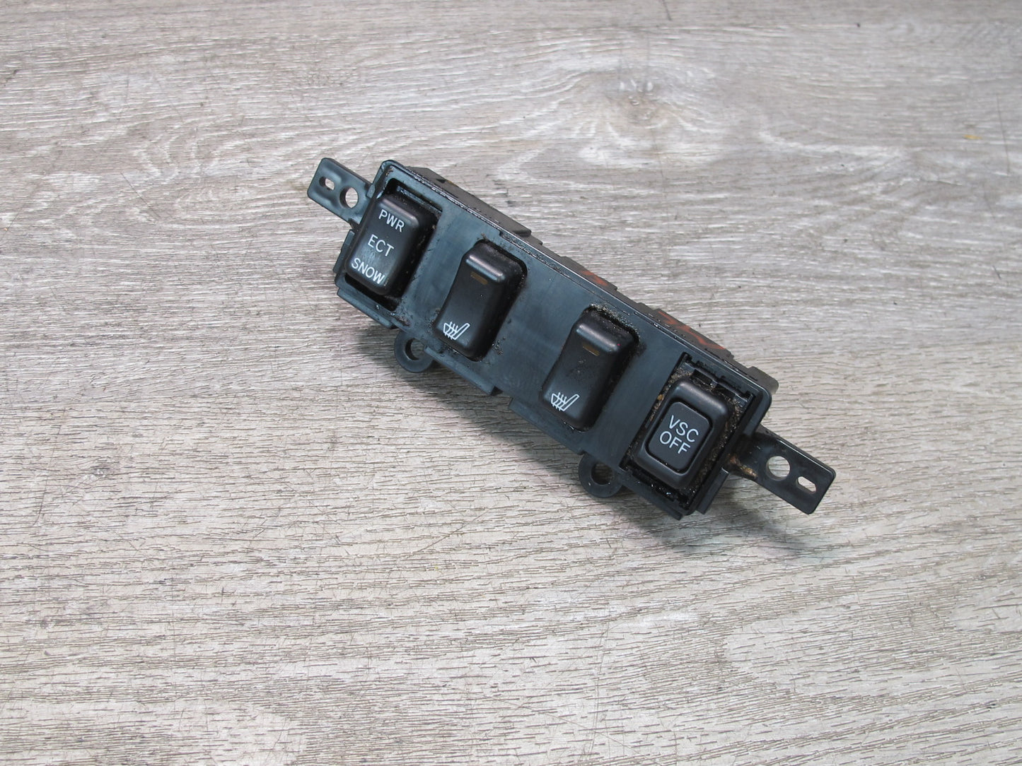 98-05 Lexus GS400 GS430 GS300 Snow ECT VSC Heated Seat Switch Panel Black OEM