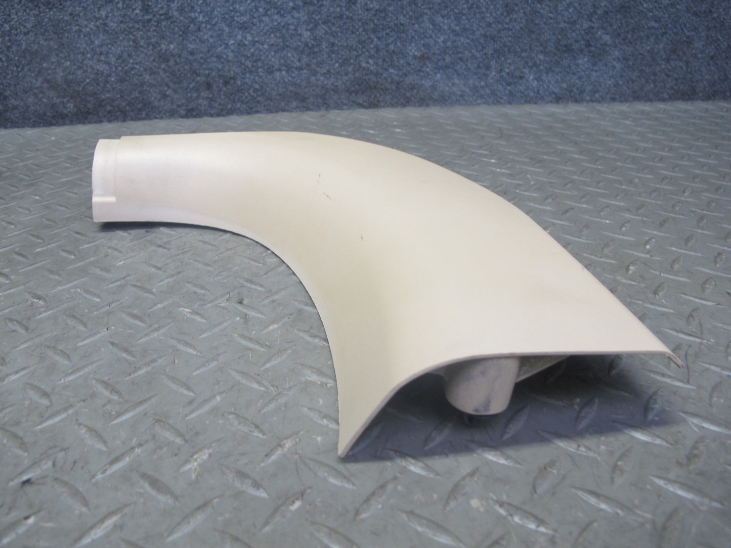 01-06 BMW E46 Coupe Convert Left Footrest & Right Kick Trim Panel Set Beige OEM
