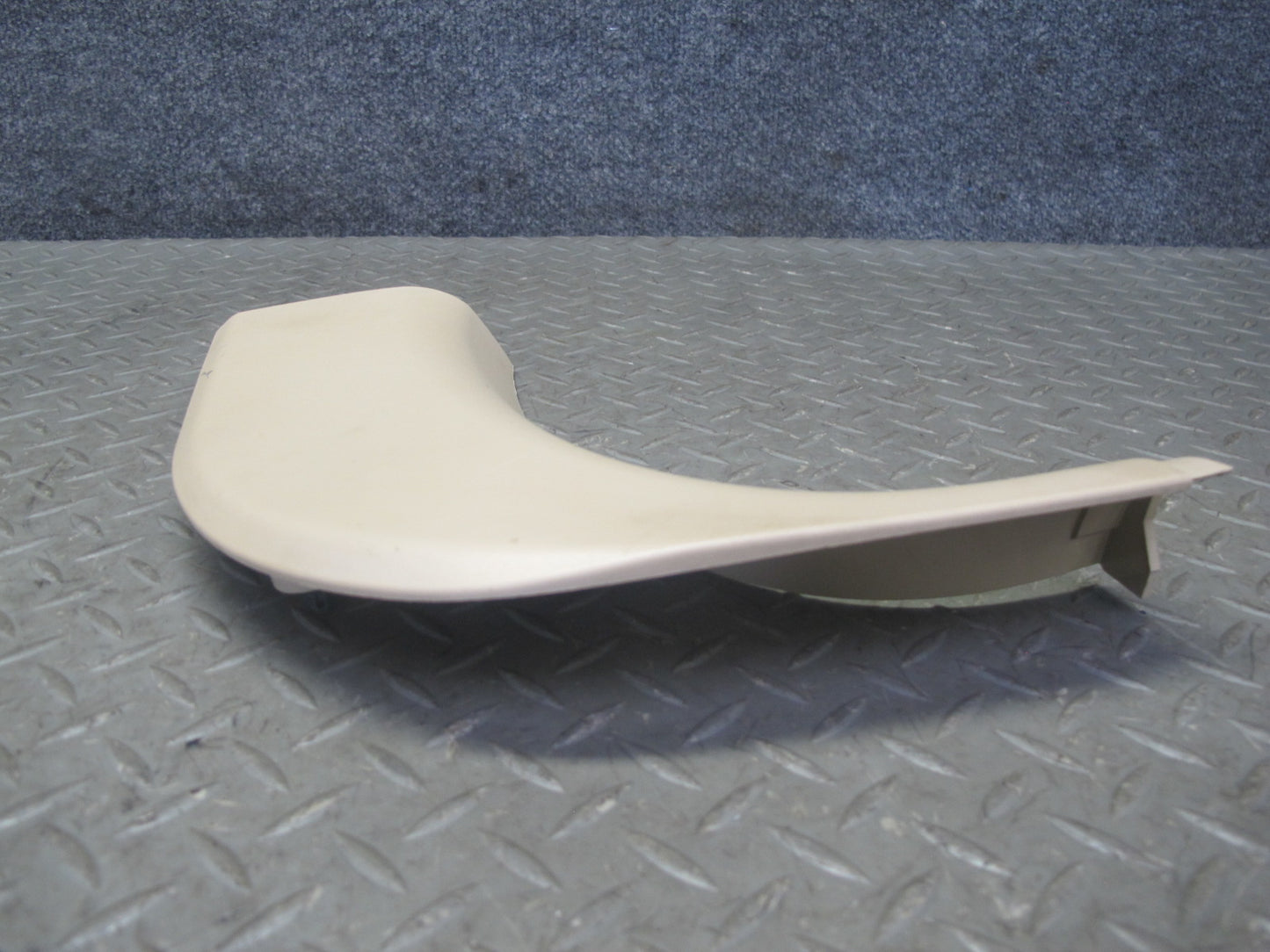 01-06 BMW E46 Coupe Convert Left Footrest & Right Kick Trim Panel Set Beige OEM