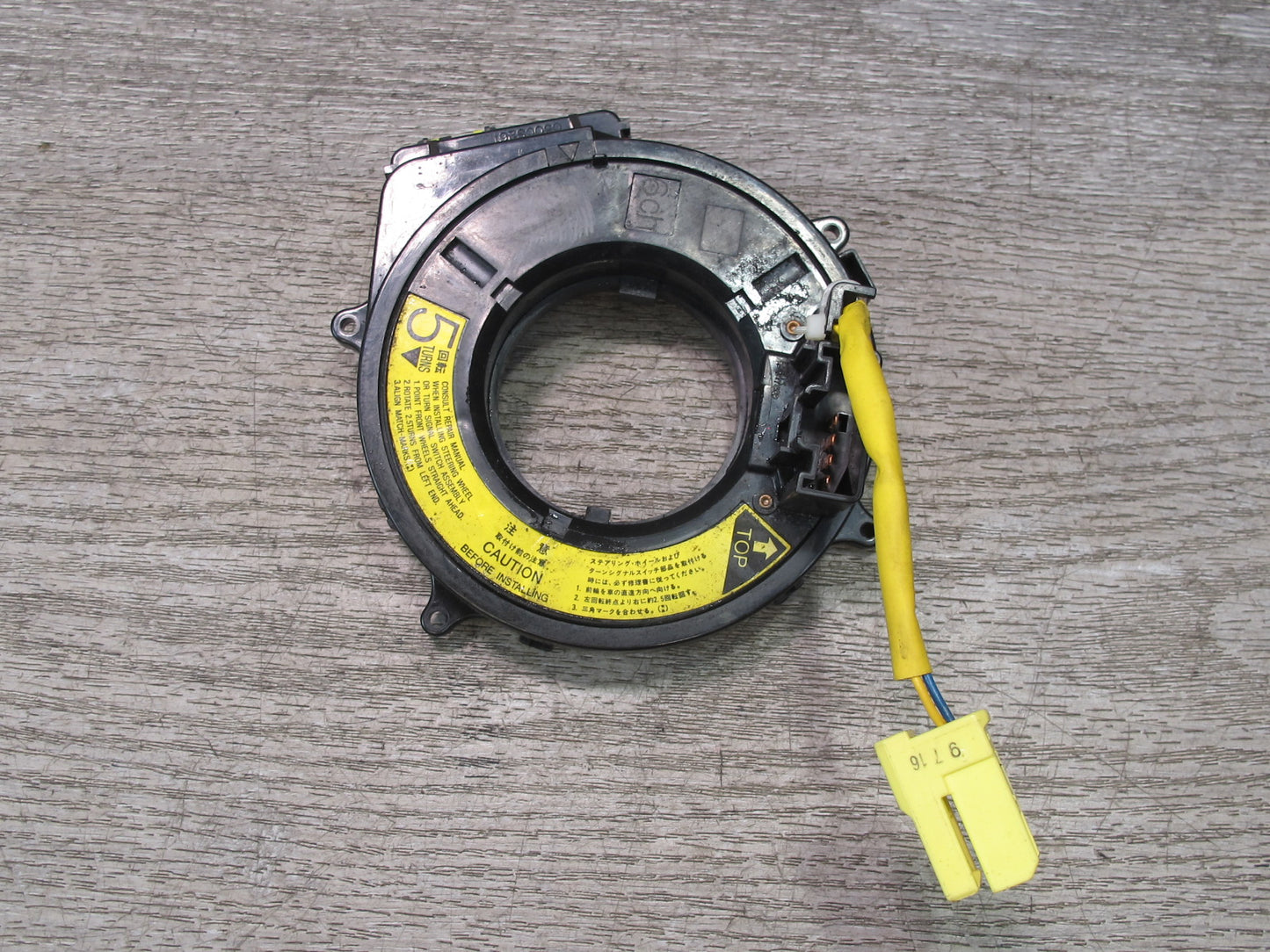 00-01 LEXUS GS300 GS400 STEERING COLUMN CLOCK SPRING OEM