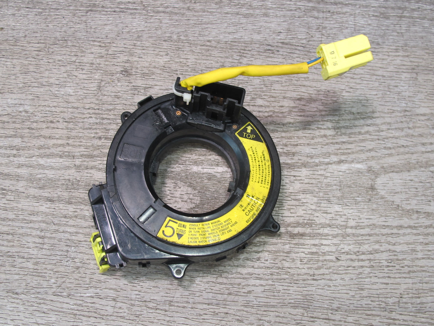 00-01 LEXUS GS300 GS400 STEERING COLUMN CLOCK SPRING OEM