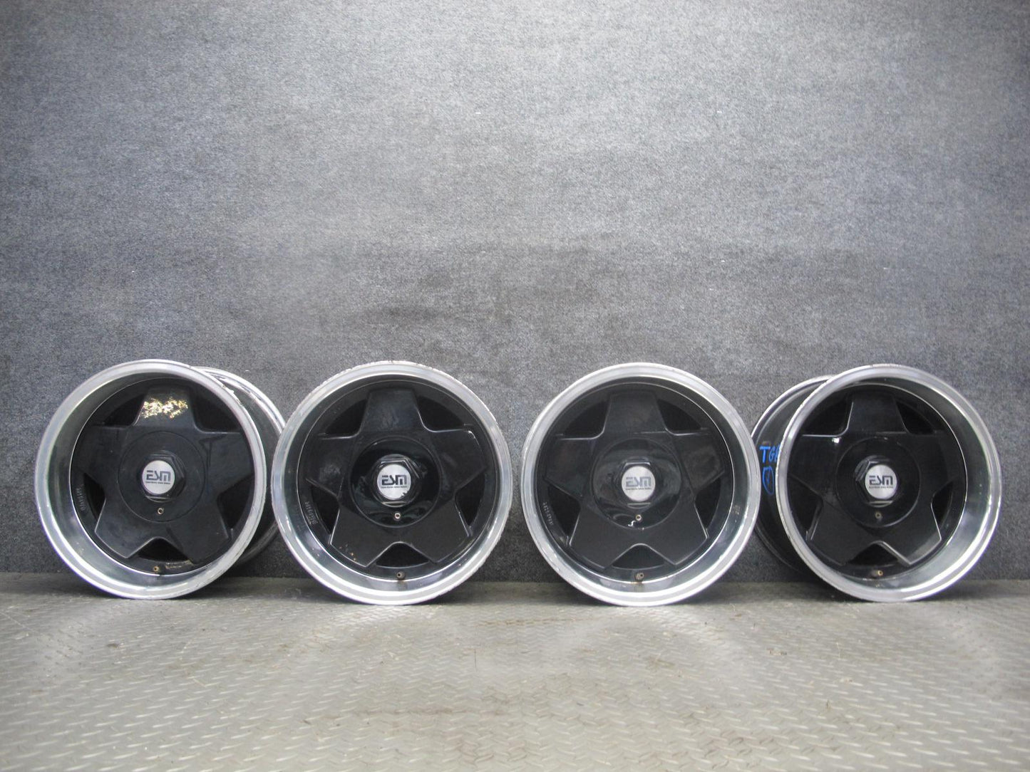 Set of 4 ESM-009 15" R15 Wheel Rim 15x8J ET10 4x100
