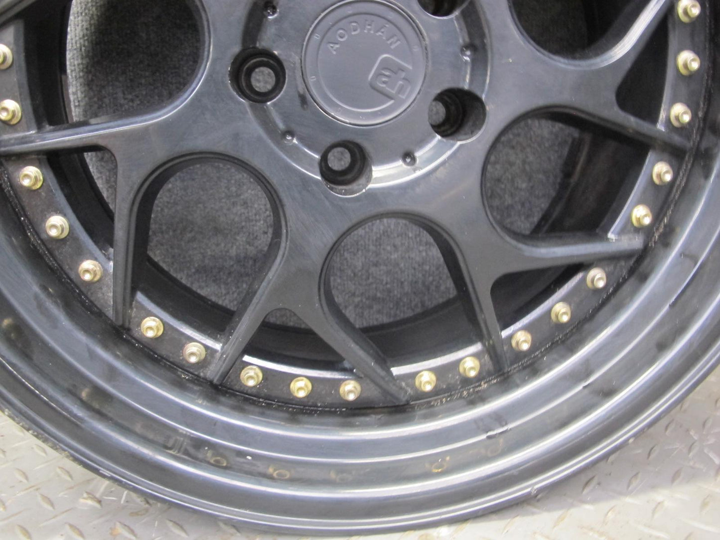 Aodhan DS01 Gloss Black 18" R18 Alloy Wheel Rim 18x9.5J ET22 5x114.3 w Cap