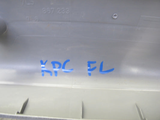 03-10 Porsche Cayenne 957 Front A Pillar Interior Trim Panel Alcantara Set of 2