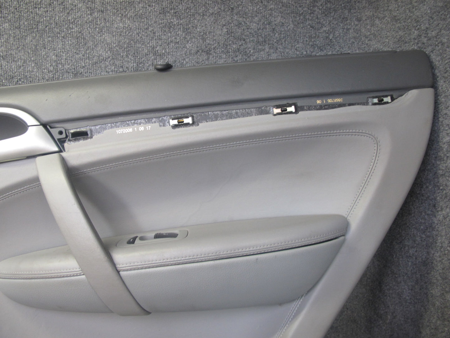 2003-2006 Porsche Cayenne 955 Rear Left & Right Door Interior Trim Panel Set