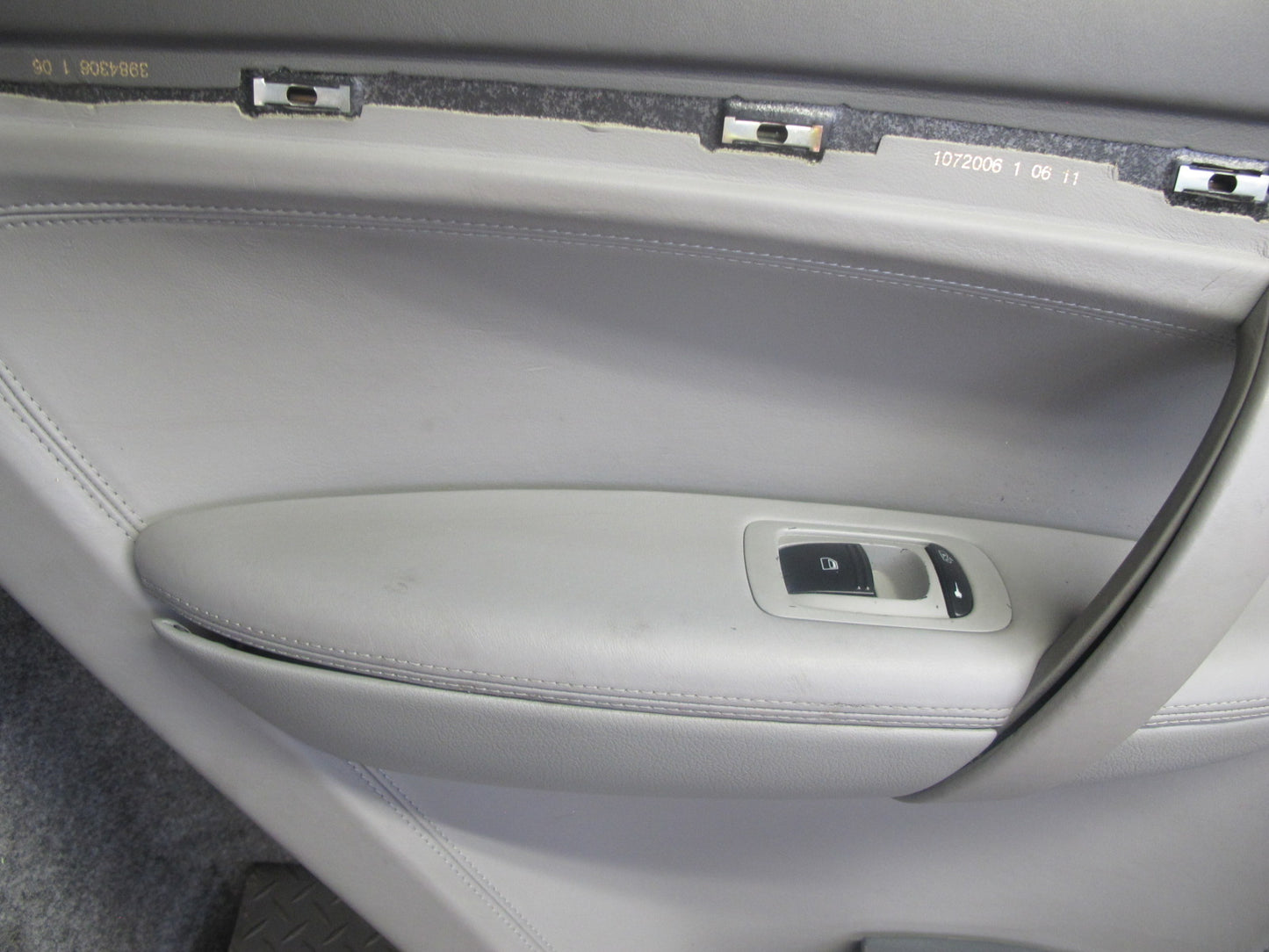 2003-2006 Porsche Cayenne 955 Rear Left & Right Door Interior Trim Panel Set