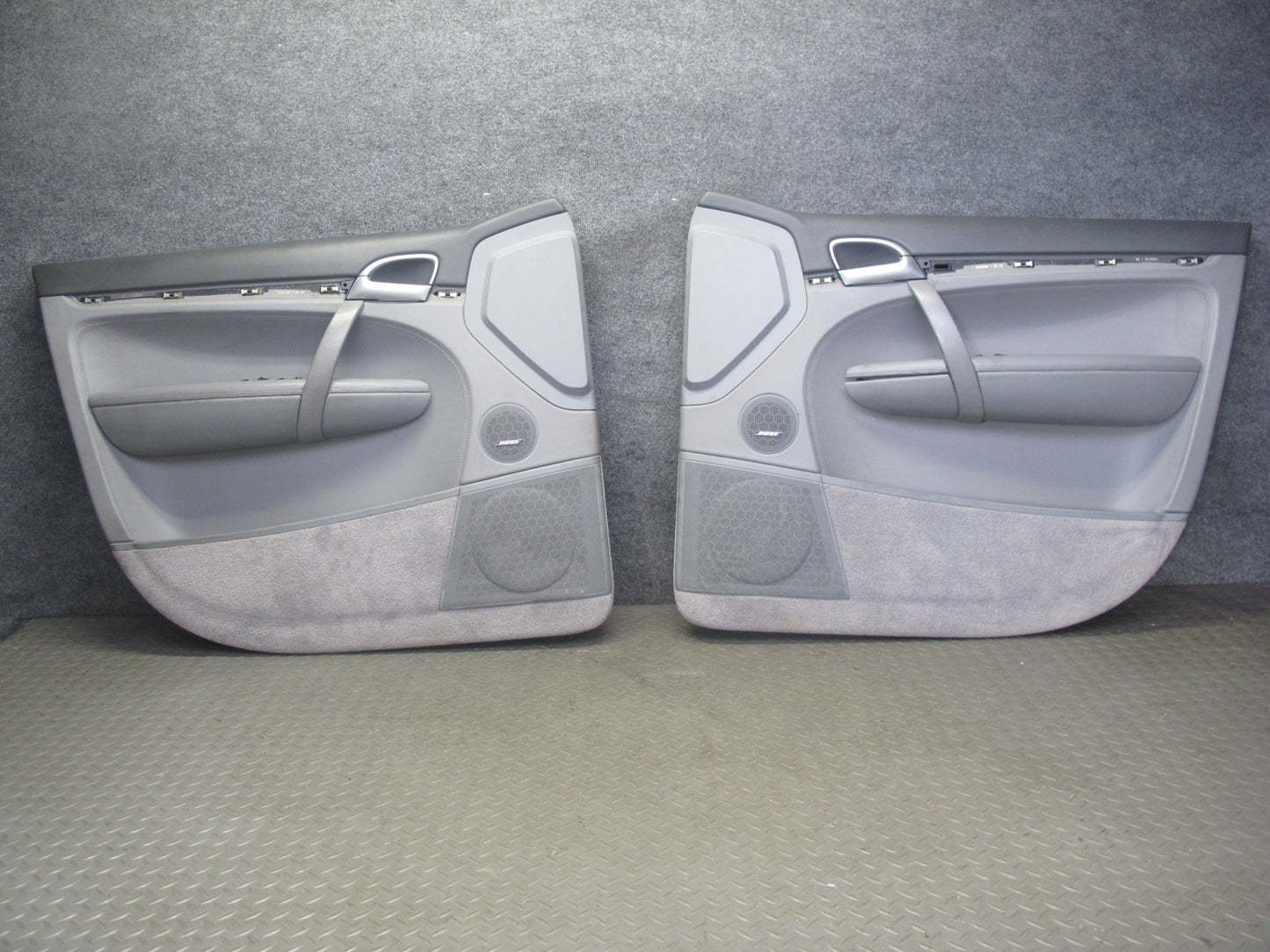 2003-2006 Porsche Cayenne 955 Front Left & Right Door Interior Trim Panel Set