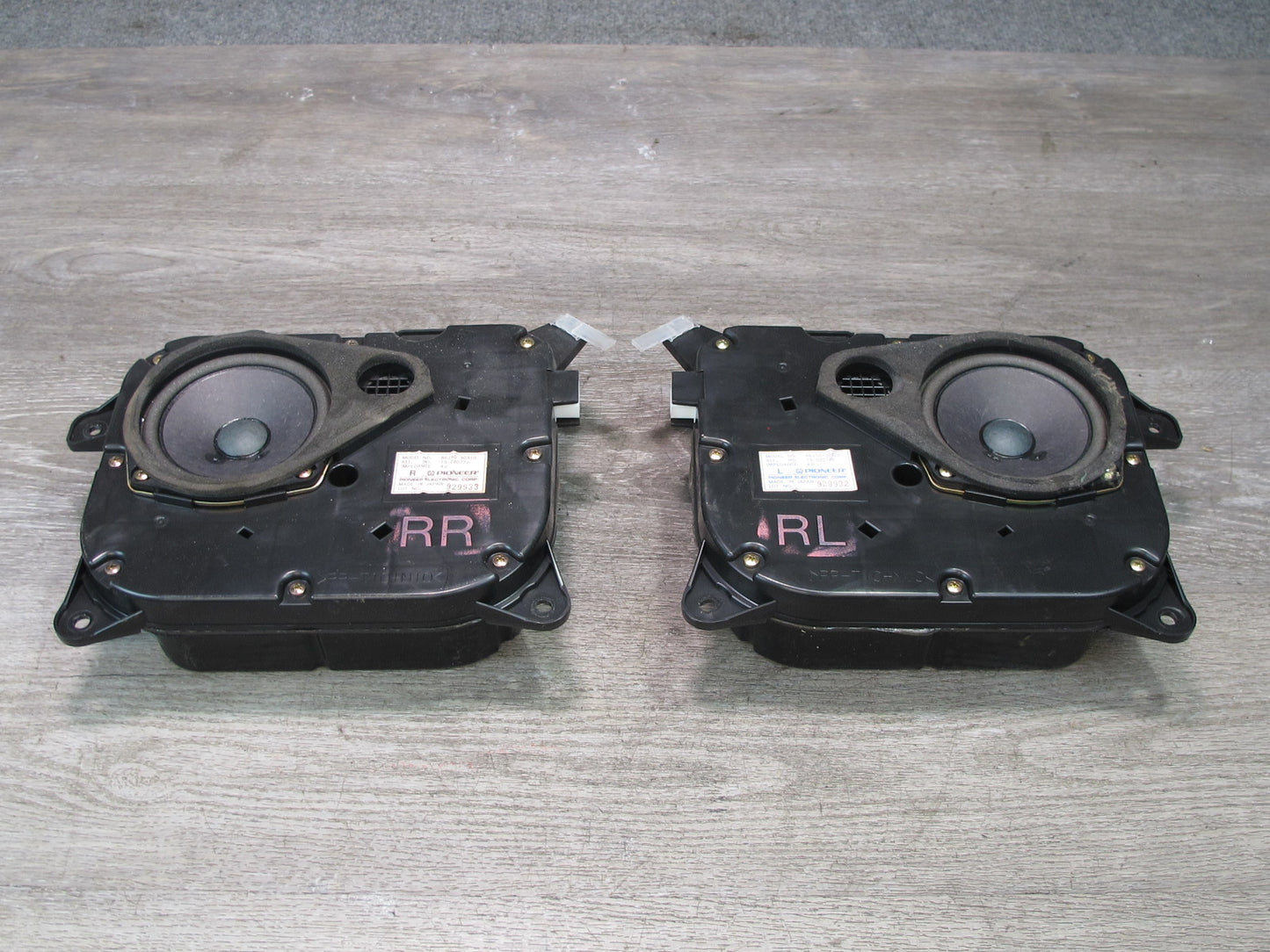 98-04 Lexus JZS160L GS400 GS300 Rear Left & Right Door Tweeter Speaker Set OEM