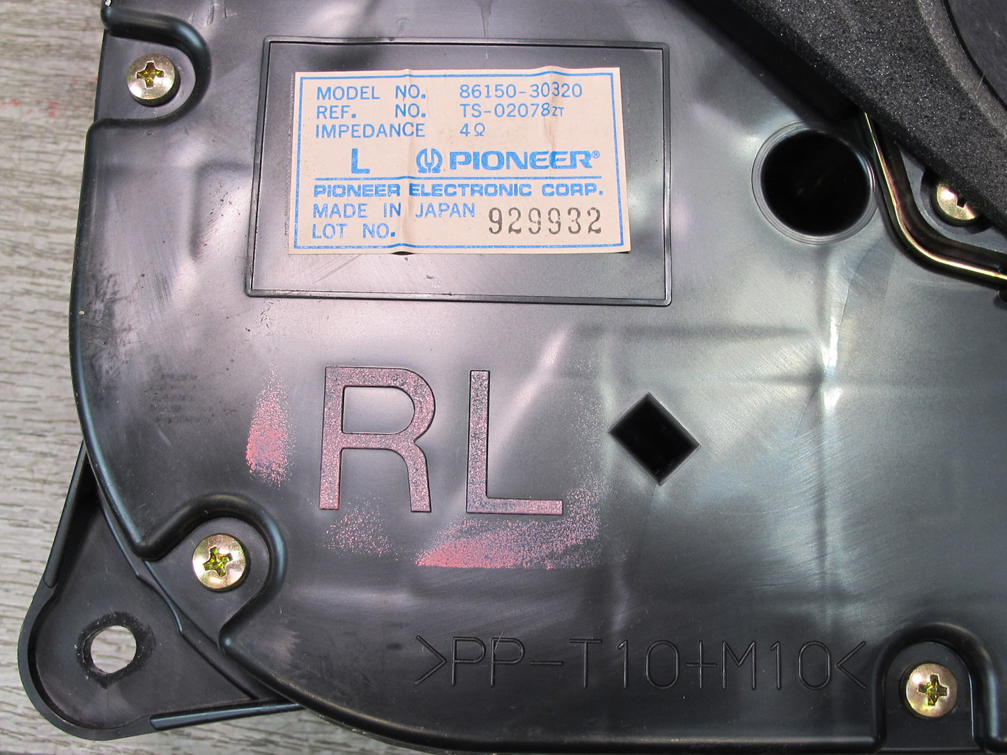 98-04 Lexus JZS160L GS400 GS300 Rear Left & Right Door Tweeter Speaker Set OEM