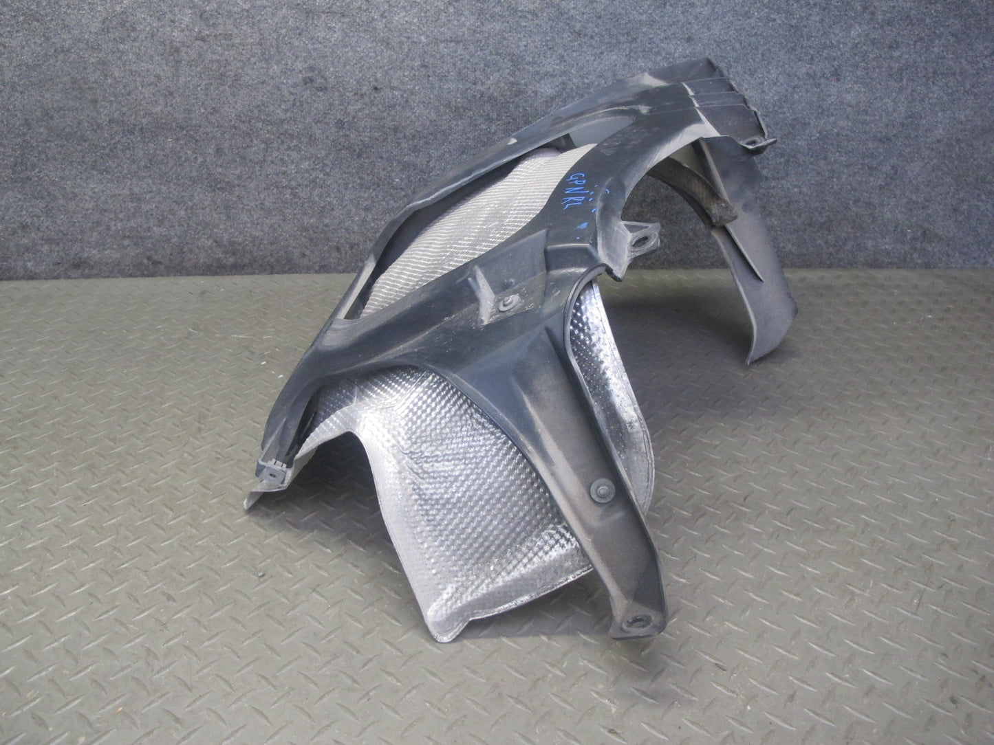 2005-2008 Porsche 911 997 Rear Left Bumper Guide Exhaust Heat Shield 99750583100