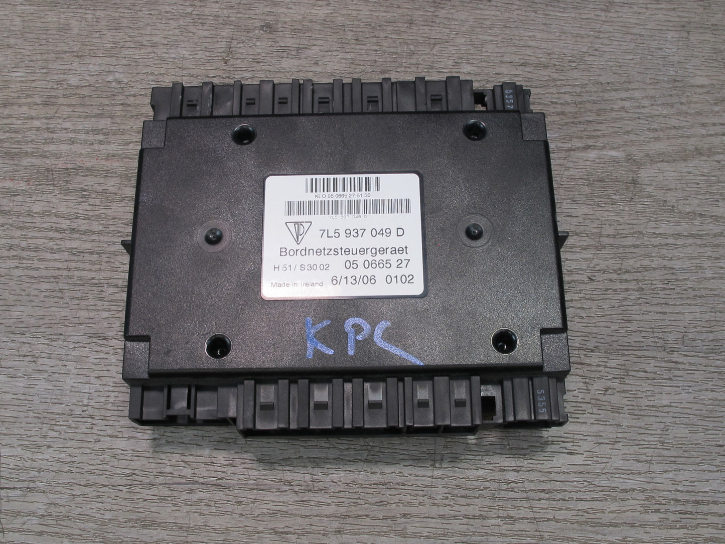 2003-2006 Porsche Cayenne 955 Body Control Module Unit 7L5937049D