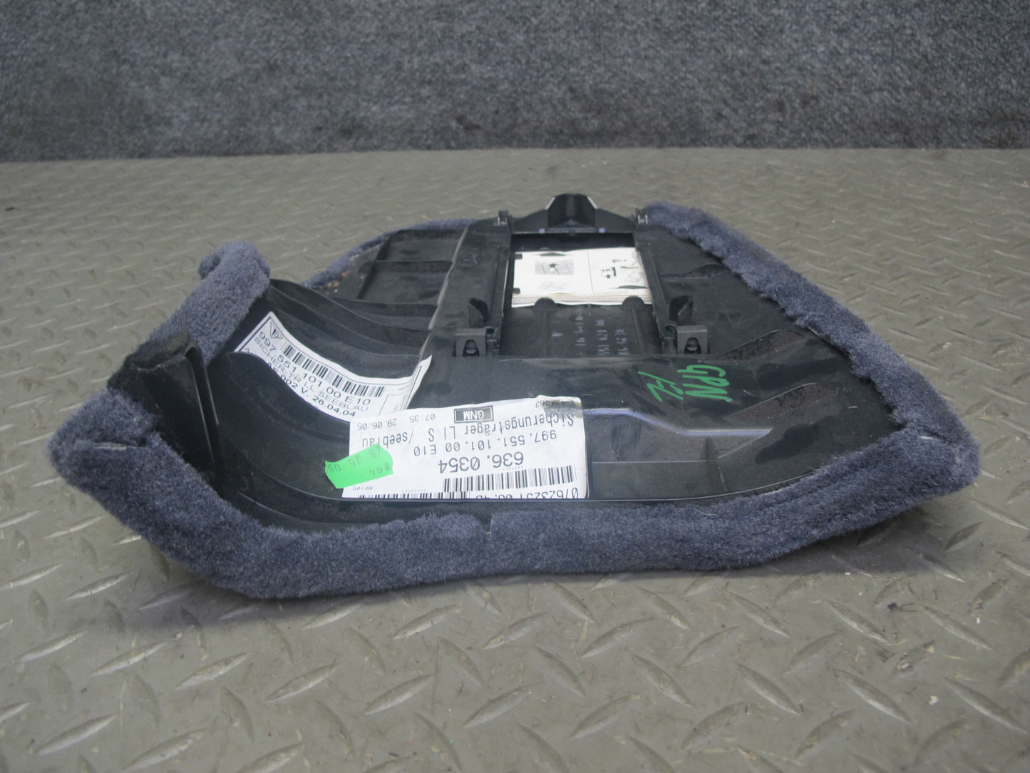 2005-2012 Porsche 911 997 Boxster Fuse Box Kick Trim Cover Panel 99755110100