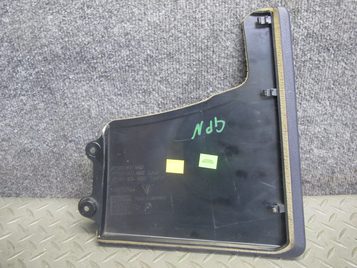 2005-2012 Porsche 911 997 Boxster Center Console Trim Cover Panel Set of 2