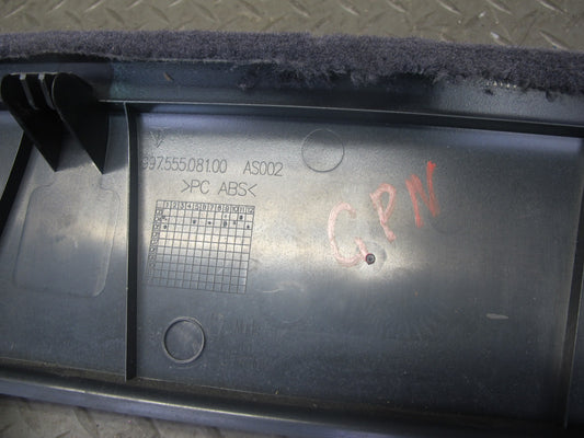 2005-2012 Porsche 911 997 Coupe Rear Interior Carpet Trim Cover Panel 9975550810