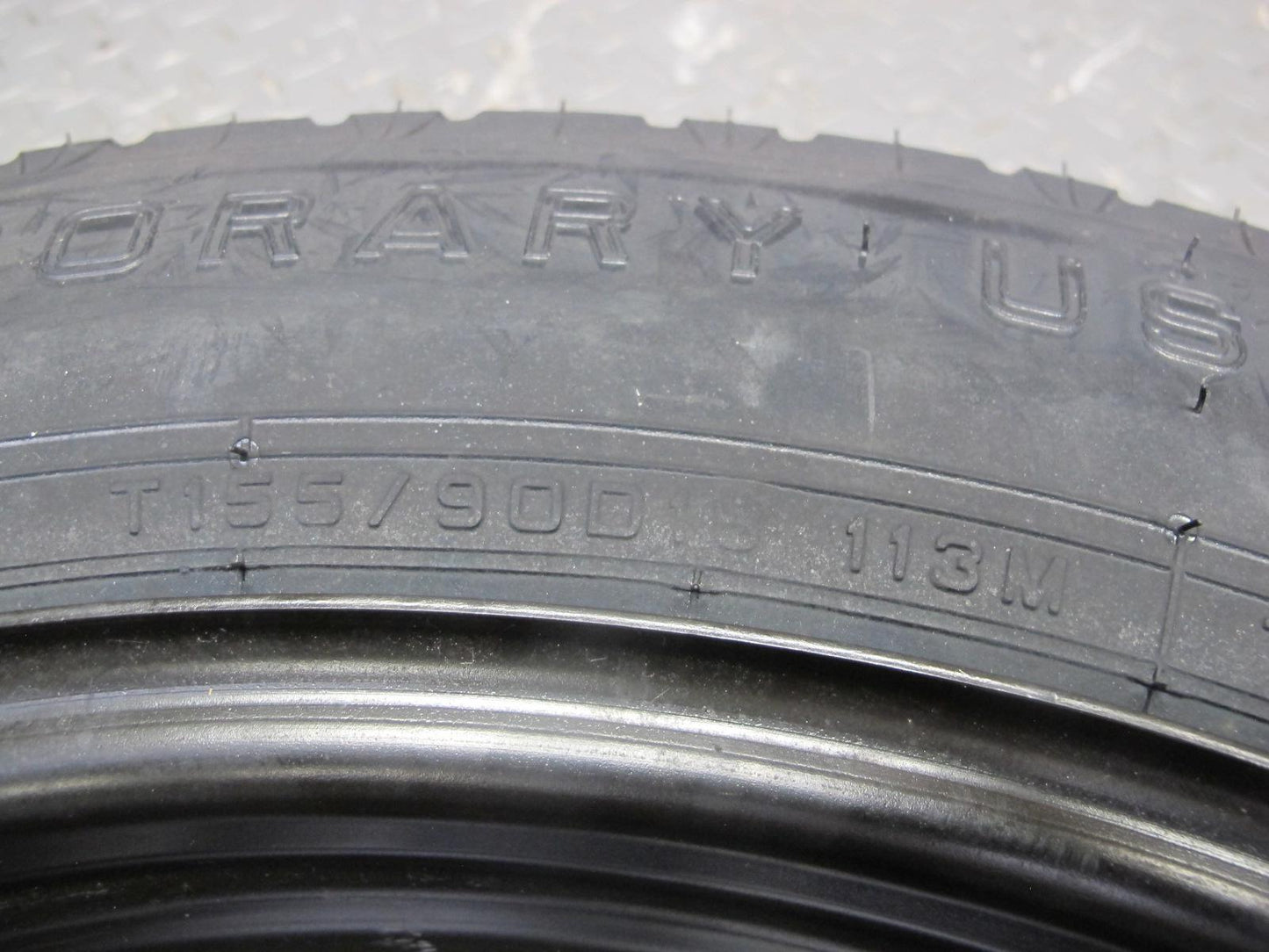2014-2018 BMW F15 X5 Spare Tire 18" R18 Wheel Donut 18x5J ET14 155/90 6768861