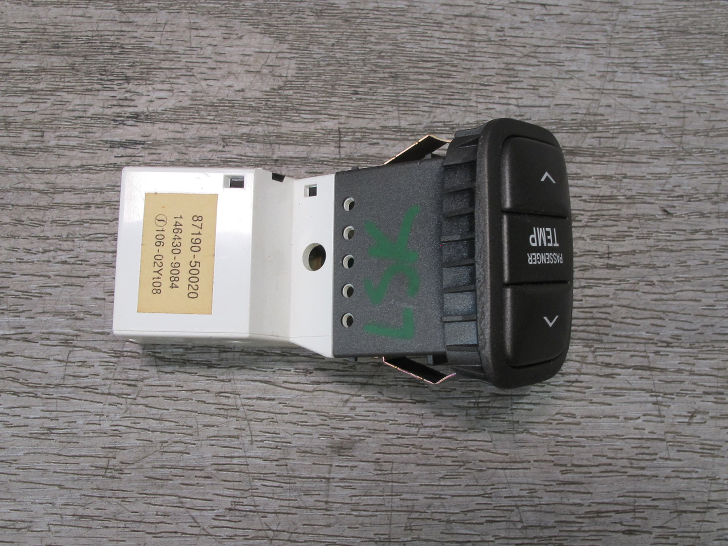 01-06 Lexus UCF30L LS430 Passenger Temperature Control Switch 87190-50020 OEM